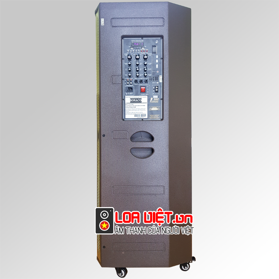 Loa kéo di động Sonaco SA-215A - 2 Bass 40cm - Chống hú